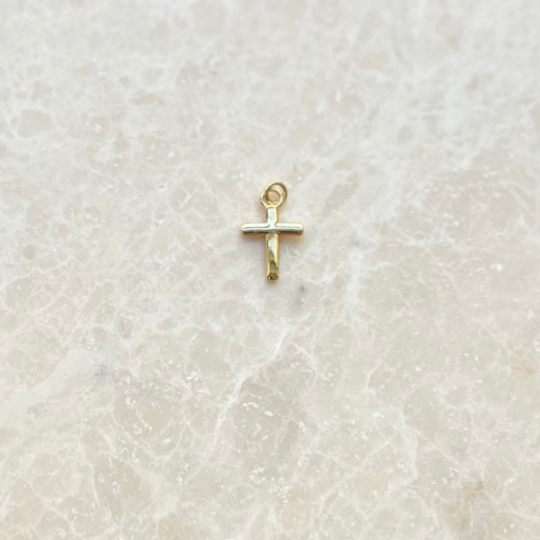 Minimalist Cross Charm