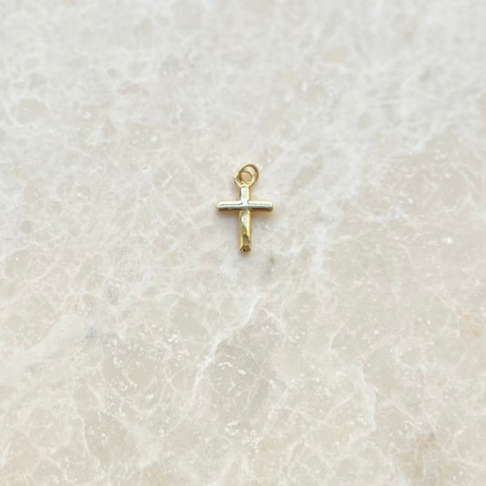Minimalist Cross Charm